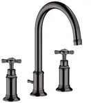 hansgrohe Waschtischarmatur Axor Montreux 180 3-Loch Kreuzgriff mit