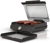 NINJA Elektrogrill Sizzle Grillplatte und Plancha GR101EU, 1450 W,...
