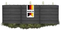 GARANTIA Hochbeet ERGO QUADRO U L 75 Hochbeet Stone, inkl. FLORA Wassersparsystem