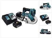 Makita Akku-Bands&auml;ge DPB 183 RT1 18 V 66 mm Brushless + 1x Akku 5,0 Ah +...