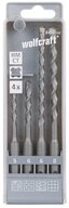 Wolfcraft Spiralbohrer 4 Hammer-Schlagbohrer "Standard" 8456000