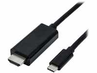 ROLINE ROLINE Adptrkb. USB Typ C-HDMI ST/ST 5m - Digital/Daten - Digital/D...