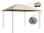 Quick Star Pavillon-Ersatzdach Nizza, 180 g/m2, 297 x 397 cm (Beige, 3 x 4 m),...