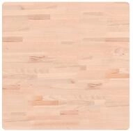 vidaXL Tischplatte, 70x70x1,5 cm Quadratisch Massivholz Buche
