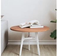 vidaXL Tischplatte vidaXL Tischplatte &Oslash;50x1,5 cm Rund Massivholz Buche