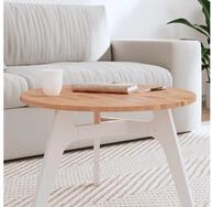 vidaXL Tischplatte vidaXL Tischplatte &Oslash;60x1,5 cm Rund Massivholz Buche