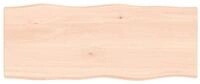 vidaXL Tischplatte Tischplatte 100x40x2 cm Massivholz Eiche Unbehandelt...