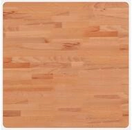vidaXL Tischplatte, 60x60x2,5 cm Quadratisch Massivholz Buche