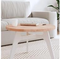 vidaXL Tischplatte vidaXL Tischplatte &Oslash;60x2,5 cm Rund Massivholz Buche