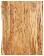 vidaXL Tischplatte, Massivholz Akazie 80x(50-60)x2,5 cm