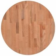 vidaXL Tischplatte, &Oslash;60x4 cm Rund Massivholz Buche