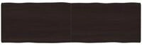 vidaXL Tischplatte, 200x60x(2-6) cm Massivholz Behandelt Baumkante