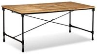 vidaXL Esstisch Esstisch Massivholz 180 cm (1-St)