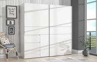 FORTE Schwebet&uuml;renschrank Winn, Schiebet&uuml;renschrank mit 3 Schubladen, Made in