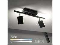 Pure LED-Deckenleuchte PURE-MIRA, 2-flammig, dimmbar, CCT (6354-18)