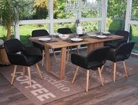 MCW Esszimmerstuhl MCW-A50 II-6 (Set, 6 St), 6er-Set, Mit Armlehnen, Breite