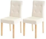 MCW Esszimmerstuhl MCW-E58-2 (Set, 2 St), 2er-Set, Abgerundete Ecken und...
