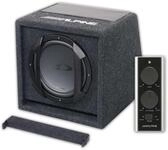 ALPINE SWE-815 20cm Aktivwoofer Auto-Subwoofer (100 W, max.: W 20 cm)