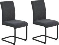 HELA Freischwinger LINN (Set, 2 St), Esszimmerstuhl im praktischen 2er oder 4er...