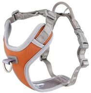 HURTTA Leine HURTTA Venture No-Pull Geschirr, orange, 35-40 cm