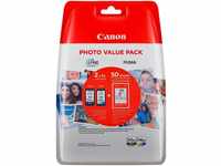 Canon PG-545XL/CL-546XL Tinte mit hoher Reichweite + Fotopapier Value Pack