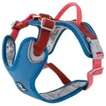 HURTTA Hunde-Geschirr Weekend Warrior Geschirr bilberry Mix (jeansblau Mix) blau
