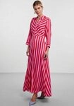 Y.A.S Hemdblusenkleid YASSAVANNA LONG SHIRT DRESS Viskose, loose fit