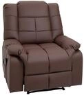 HOMCOM Massagesessel mit 8 Vibrationspunkten, aus Kunstleder, 94 x 99 x 99cm