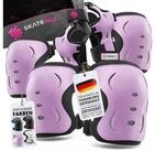 SKATEWIZ Protektoren-Set Schoner Inliner Geschenke f&uuml;r Kinder Knieschoner Erwachsene