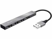 Trust Halyx Mini USB-Adapter USB 2.0 zu USB 2.0, 10 cm, Lautstärkeregelung
