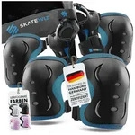 SKATEWIZ Protektoren-Set Schoner Inliner Geschenke f&uuml;r Kinder Knieschoner Erwachsene