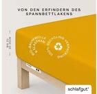 Schlafgut Spannbettlaken PURE Bio-Baumwolle mit Elasthan, 170 g/m&sup2;, Bettlaken,