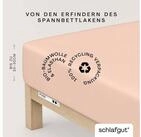 Schlafgut Spannbettlaken PURE Bio-Baumwolle mit Elasthan, 170 g/m&sup2;, Bettlaken,