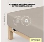 Schlafgut Spannbettlaken EASY JERSEY Bettlaken, 150 g/m&sup2;, 100% Baumwolle,
