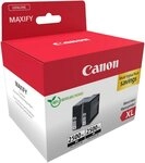 Canon PGI-2500XL BK Twin Pack Tintenpatrone (Packung, 2-tlg)