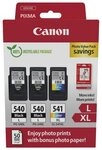 Canon PG-540L x2/CL-541XL Photo Value Pack Tintenpatrone (Packung, 3-tlg)