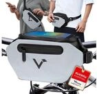 Valkental Lenkertasche Fahrradtasche vorne f&uuml;r Lenker, wasserdicht & reflektierend,