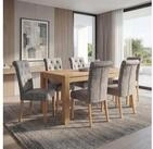 MCW Esszimmerstuhl Edinburgh II-6 (Set, 6 St), 6er-Set, Abgerundete Ecken und...