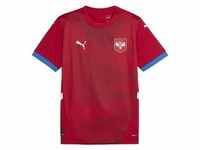 PUMA Fußballtrikot Serbien Trikot Home EM 2024 blau|rot S