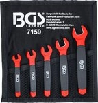 BGS Maulschl&uuml;ssel BGS VDE-Einmaulschl&uuml;ssel-Satz SW 7 - 14 mm 5tlg. - 7159