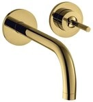 hansgrohe Unterputzarmatur Axor Uno Waschtischmischer Wandmontage Unterputz...