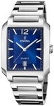 Festina Quarzuhr Rechteckig Stahl/Blau