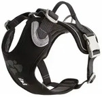 HURTTA Hunde-Geschirr Weekend Warrior Geschirr schwarz schwarz Verstellm&ouml;glichkeit: