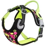 HURTTA Hunde-Geschirr Weekend Warrior Geschirr neon Verstellm&ouml;glichkeit: 40-45 cm