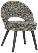 vidaXL Sessel Sessel Kubu-Rattan Schwarz (1-St)