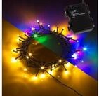 Out of the Blue LED-Lichterkette LED Lichterkette 40 LEDs warmwei&szlig; UND bunt mit