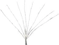 Lumineo Lichterkette Micro LED-Beleuchtung silber 80 cm