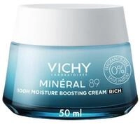 Vichy Gesichtspflege Mineral 89 rich face moisturiser 100H 50ml