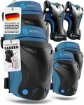 SKATEWIZ Protektoren-Set Sch&uuml;tzer Skateboard ab 8 Jahre Protektoren Kinder und