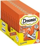 Dreamies DREAMIES&trade; CREAMY Multipack Huhn 11 x 4 x 10g, Snack f&uuml;r: Katze